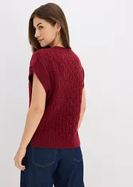 Spencer met kabelpatroon, bonprix
