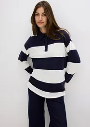 Oversized trui met polokraag, bonprix