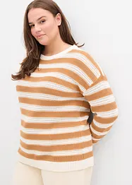 Oversized trui van katoen, bonprix