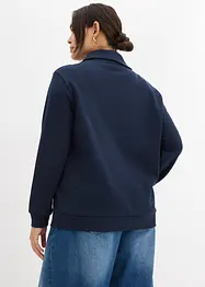 Oversized sweater met ritssluiting, bonprix