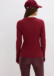 Trui in zachte viscosemix, bonprix