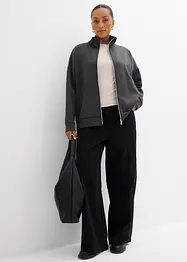 Oversized jas van viscose-mix, bonprix