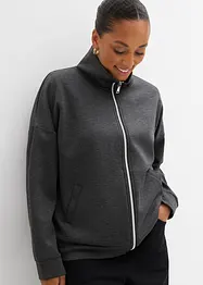 Oversized jas van viscose-mix, bonprix