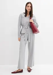 Relax broek met wijde pijpen van viscose-mix, bonprix