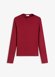 Accentuerend geribd shirt, bonprix