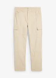 Relaxed fit cargo broek van katoenen canvas, straight, bonprix