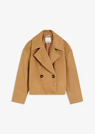 Tussenjas in een wollen look, bonprix