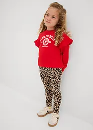 Legging met biologisch katoen (set van 2), bonprix