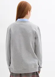Sweater van puur biologisch katoen (set van 2), bonprix