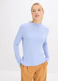 Accentuerend geribd shirt, bonprix