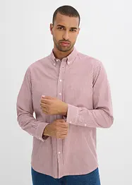 Overhemd met lange mouwen van puur katoen, regular fit, bonprix