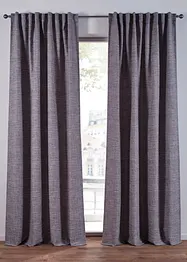 Verduisterend gordijn met een gemêleerde structuur (1 stuk), bonprix