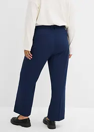 Wijde 7/8 broek van elastisch biologisch katoenmix, bonprix