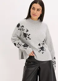 Trui met paillettenborduursel, bonprix