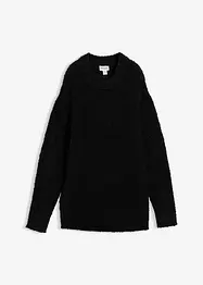 Oversized trui van bouclé, bonprix
