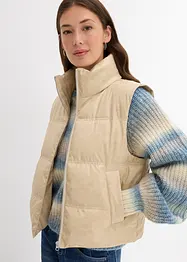 Bodywarmer van imitatieleer, bonprix