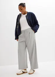 Relax broek met wijde pijpen van viscose-mix, bonprix