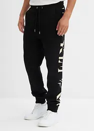 Sweatbroek met inzetstuk, regular fit, bonprix