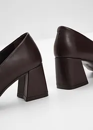 Pumps van leer, bonprix