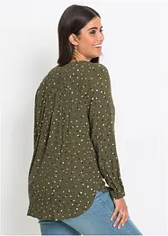 Blouse met stippen, bonprix