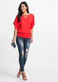 Blouse van viscose, bonprix