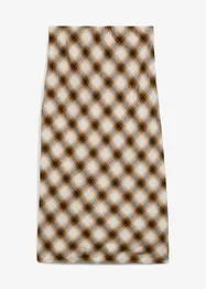 Flanel midirok van katoen, bonprix