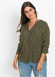 Blouse met stippen, bonprix