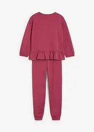Shirt en joggingbroek van biologisch katoen (2-dlg. set), bonprix
