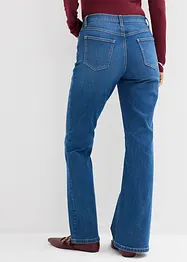 Bootcut jeans mid waist, bonprix