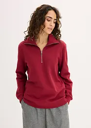 Oversized sweater met ritssluiting, bonprix