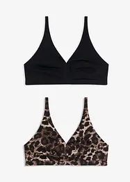 Bralette zonder beugels met biologisch katoen, bonprix