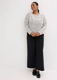 Bouclé vest van katoen, bonprix