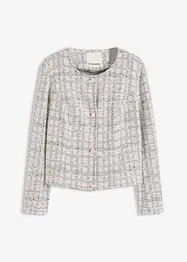 Bouclé vest van katoen, bonprix