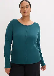 Fijn gebreid vest van soepele viscose, bonprix