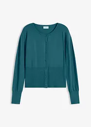 Fijn gebreid vest van soepele viscose, bonprix