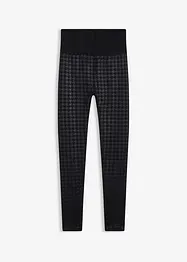 Naadloze thermo legging met zachte binnenkant en pied-de-poule, bonprix