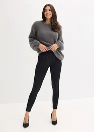 Naadloze thermo legging met zachte binnenkant en pied-de-poule, bonprix