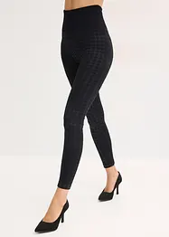 Naadloze thermo legging met zachte binnenkant en pied-de-poule, bonprix