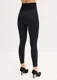 Naadloze thermo legging met zachte binnenkant en pied-de-poule, bonprix