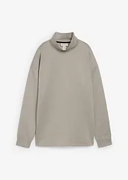 Scuba-shirt met opstaande kraag, bonprix