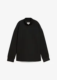 Scuba-shirt met opstaande kraag, bonprix