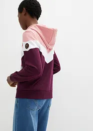 Hoodie met grote kraag, bonprix