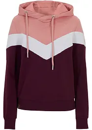 Hoodie met grote kraag, bonprix