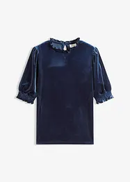 Shirt van zacht fluweel, bonprix