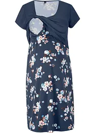 Gebloemde zwangerschapsjurk / voedingsjurk van jersey, bonprix