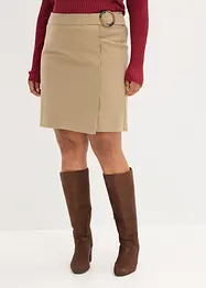 Wikkelrok met visgraatpatroon, bonprix