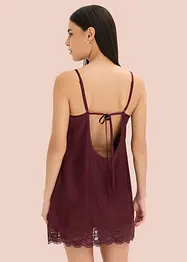 Slipdress met glanseffect, bonprix