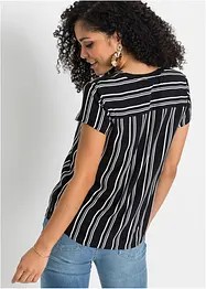 Blouse van viscose met korte mouwen, bonprix