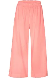Culotte met linnen, tot op de kuit, bonprix