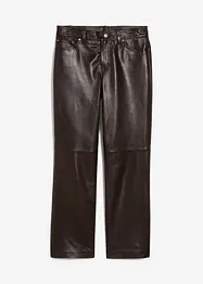 Leren broek van lamsnappa, bonprix